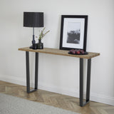 Isaac Oak Console Table from Roseland