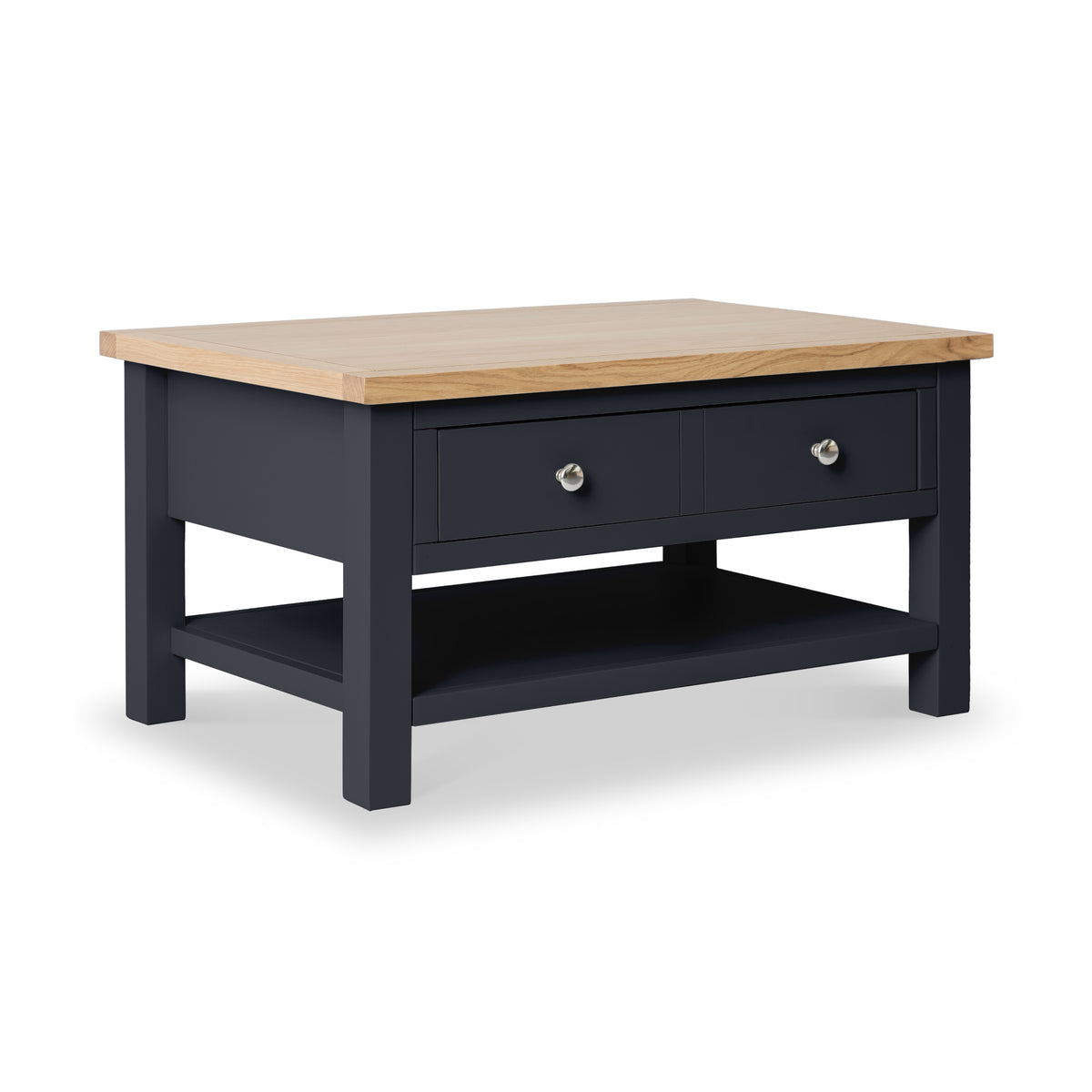 Farrow Black Coffee Table from Roseland Furniture