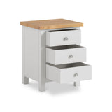 Farrow XL Grey Bedside Nightstand