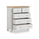 Farrow XL Grey 2 Over 3 Chest Of Drawers