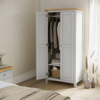 Farrow Double Full Hanging Wardrobe