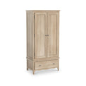 Camille Oak Double Wardrobe from Roseland Furniture