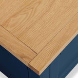 Farrow Navy Blue XL Bedside Table