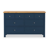 Farrow Navy Blue XL 8 Drawer Large Chest 