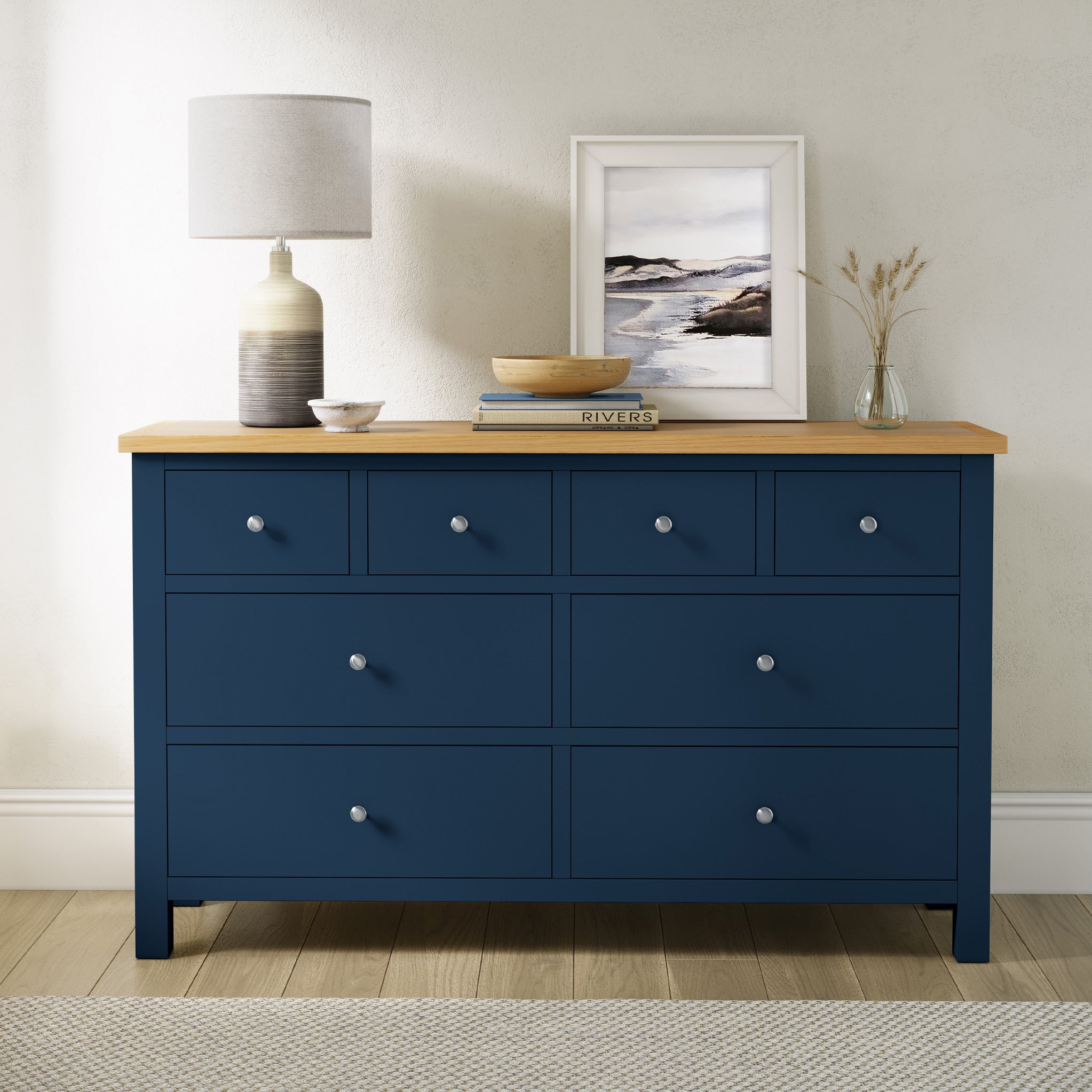 Navy chest shop of drawers