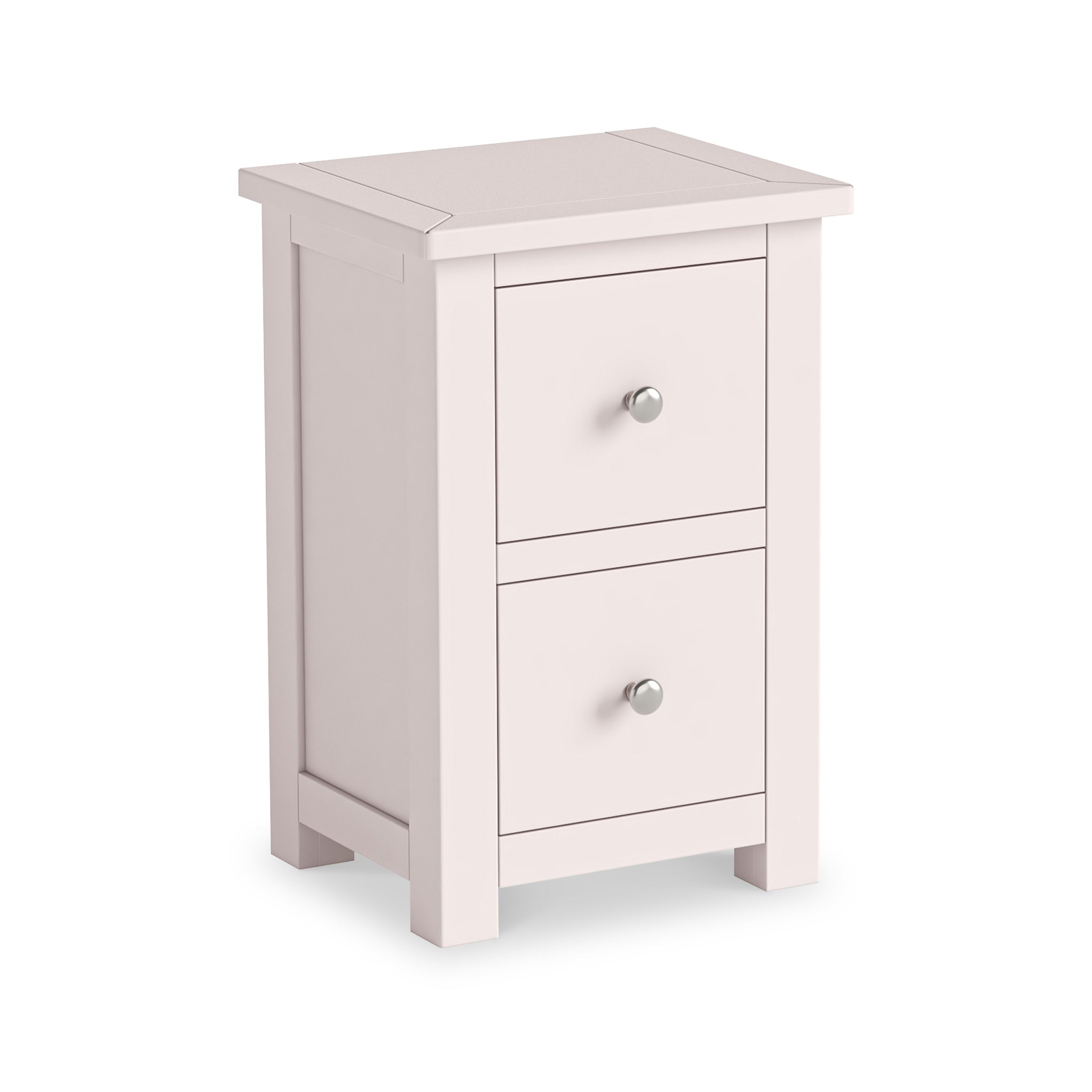 White and deals pink nightstand