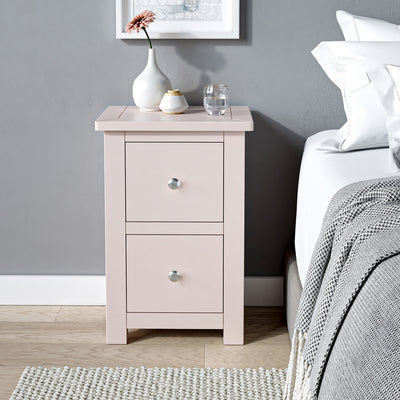 Duchy 2 Drawer Bedside Table