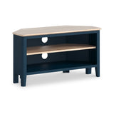 Penrose Navy Corner TV Unit from Roseland Furniture