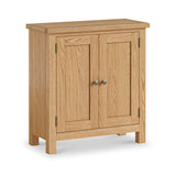 Lanner Oak 2 Door Cupboard from Roseland Furniture