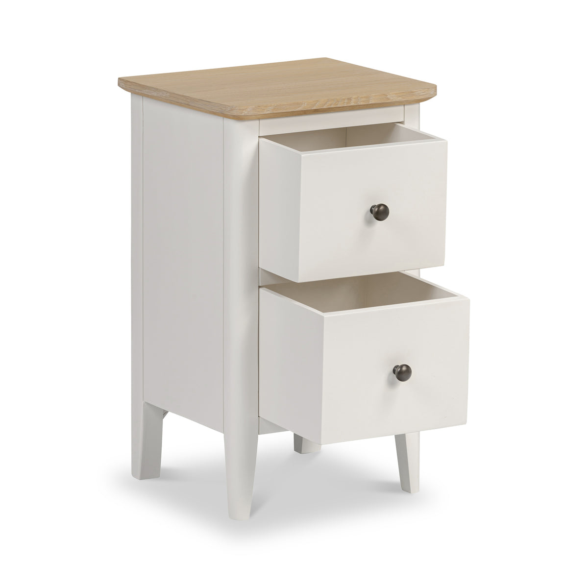 Penrose Narrow Bedside Table from Roseland Furniture