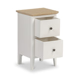 Penrose Narrow Bedside Table from Roseland Furniture