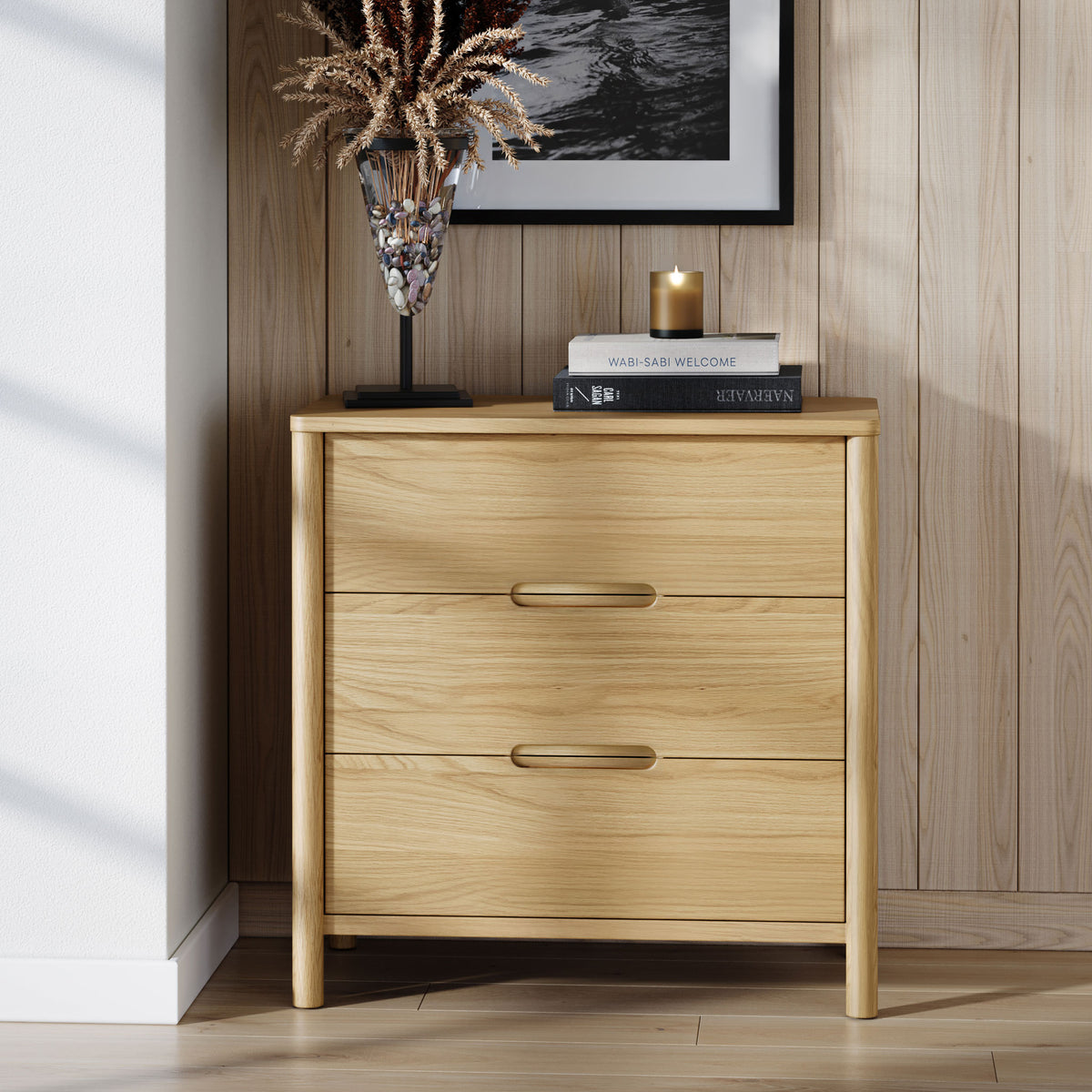 Carnon 3 Drawer Chest from Roseland Furniture