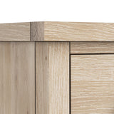 Farrow Oak Slim Bedside Table