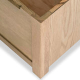 Farrow Oak Blanket Box