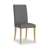 Flores Upholstered Dining Chair Grey from Roseland Furniture