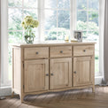 Celine Oak Large Sideboard Cabinet for living room