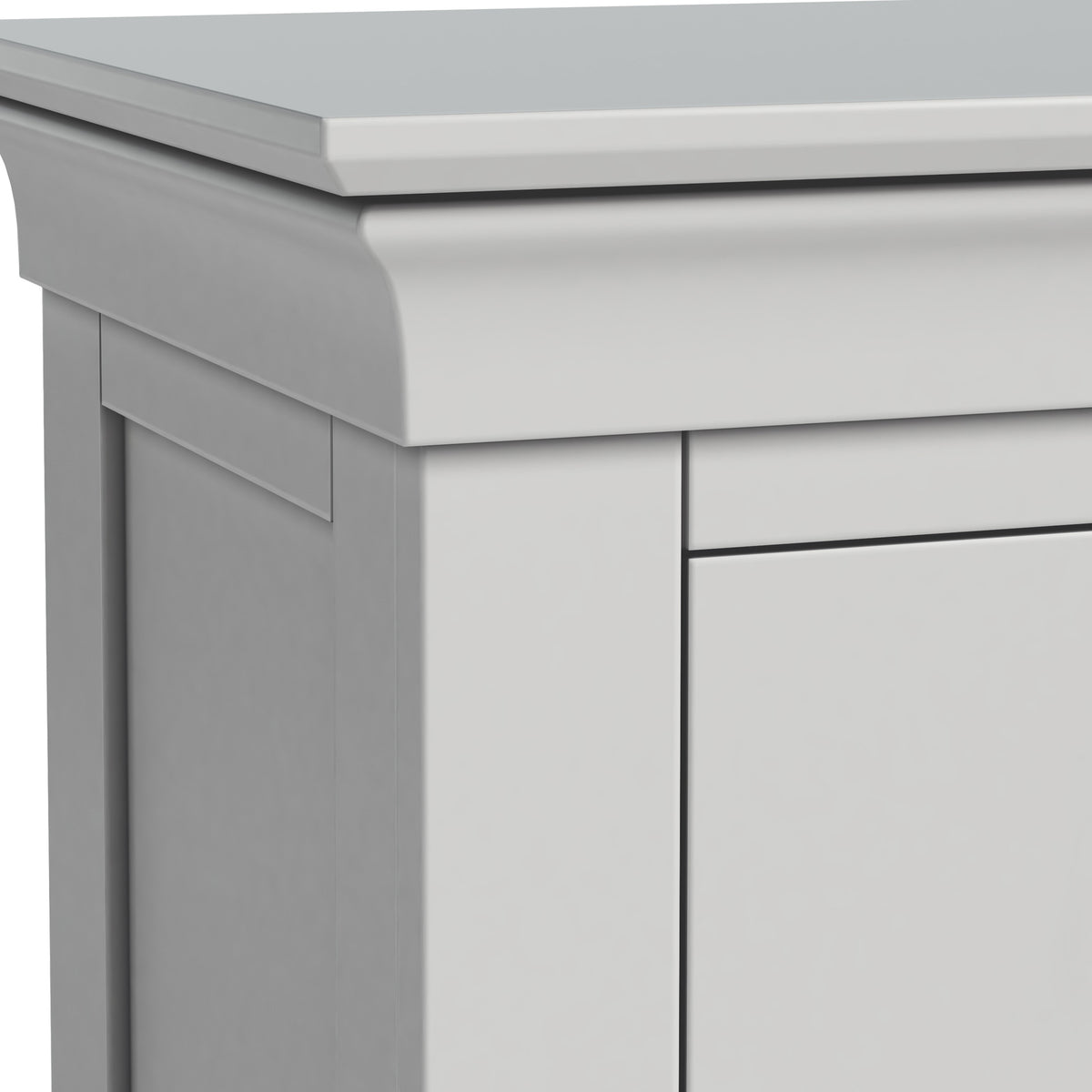 Colette Grey 2 Over 3 Chest Of Drawers from Roseland Furniture