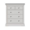 Colette Grey 2 Over 3 Chest Of Drawers from Roseland Furniture