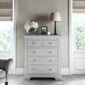 Colette Grey 2 Over 3 Chest Of Drawers from Roseland Furniture