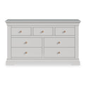 Colette Grey 3 Over 4 Chest Of Drawers from Roseland Furniture