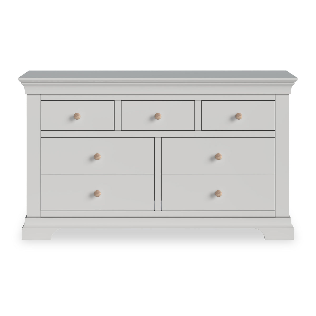 Colette Grey 3 Over 4 Chest Of Drawers from Roseland Furniture