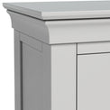 Colette Grey 4 Over 6 Chest Of Drawers from Roseland Furniture