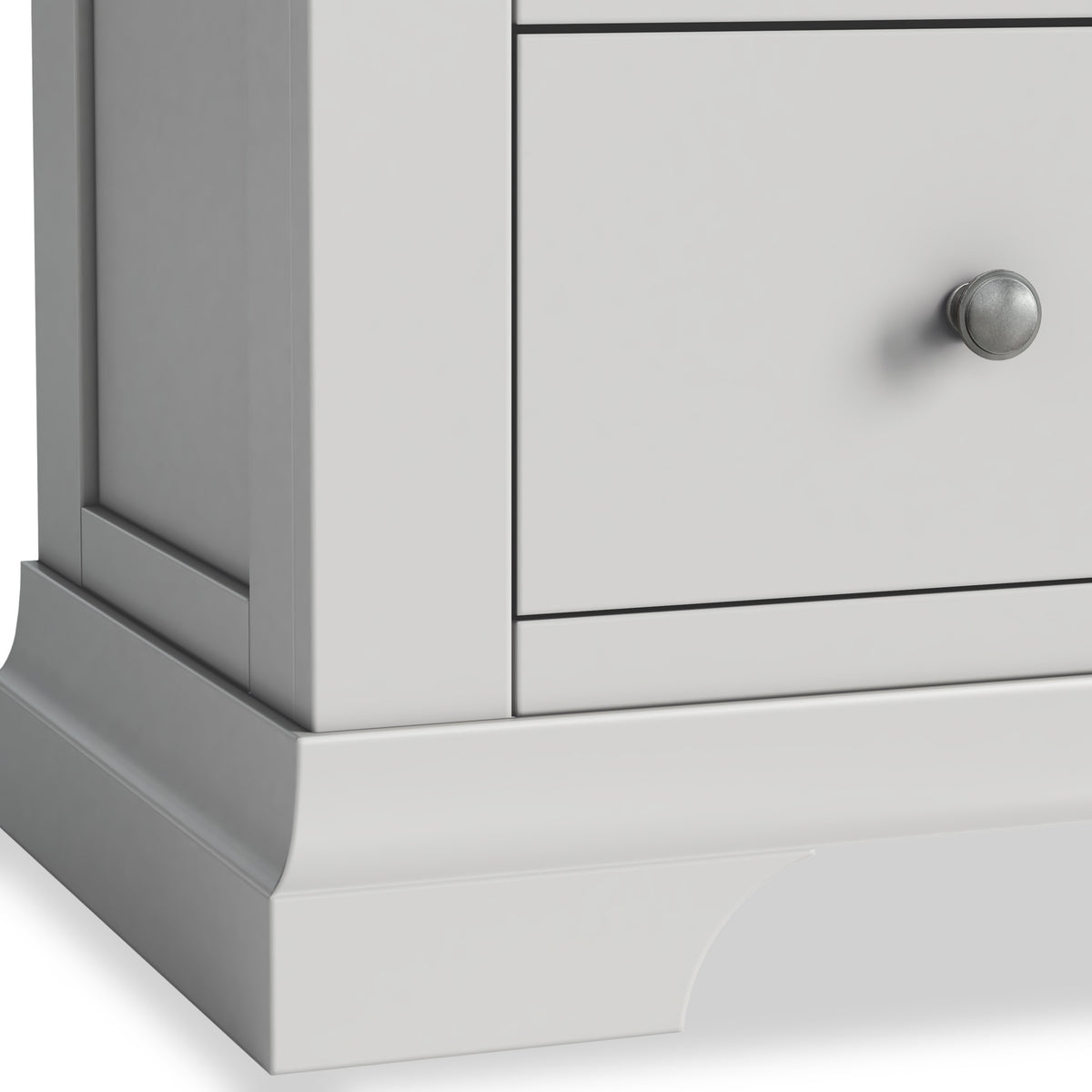 Colette Grey 4 Over 6 Chest Of Drawers from Roseland Furniture