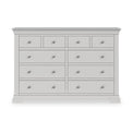 Colette Grey 4 Over 6 Chest Of Drawers from Roseland Furniture