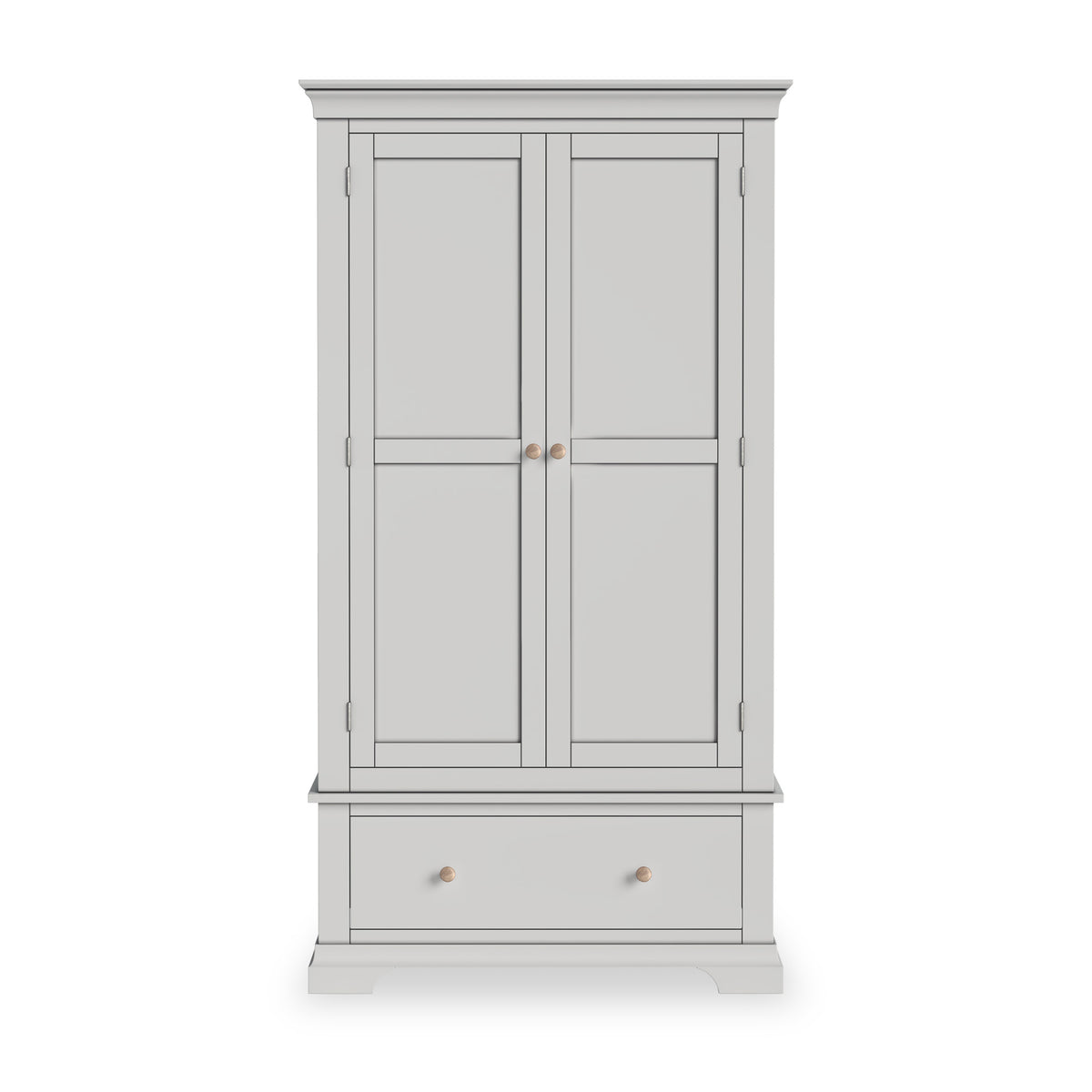 Colette Grey Double Wardrobe Drawer from Roseland Furniture