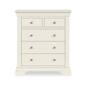 Colette Cream  2 Over 3 Chest Of Drawers from Roseland Furniture