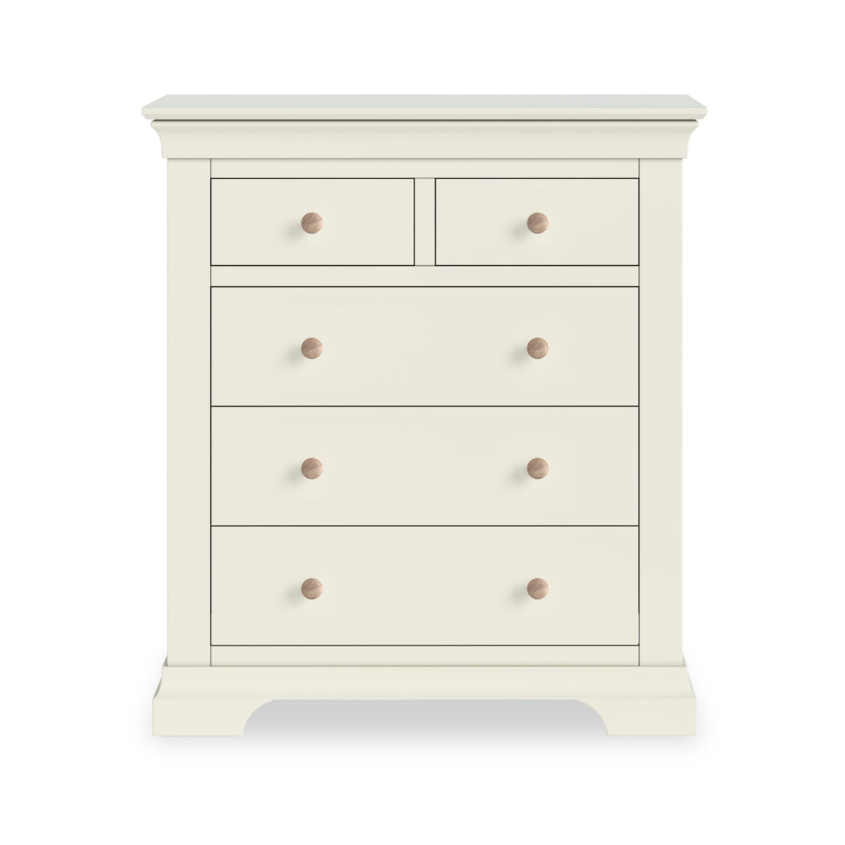 Colette Cream  2 Over 3 Chest Of Drawers from Roseland Furniture