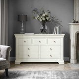 Colette Cream 3 Over 4 Chest Of Drawers from Roseland Furniture