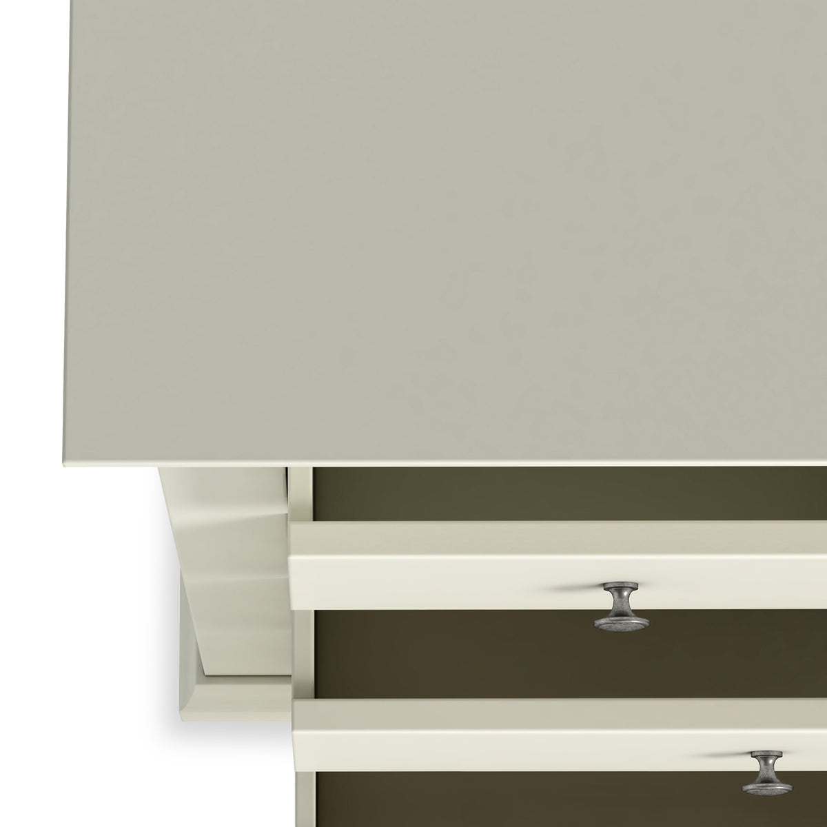 Colette Cream 3 Over 4 Chest Of Drawers from Roseland Furniture