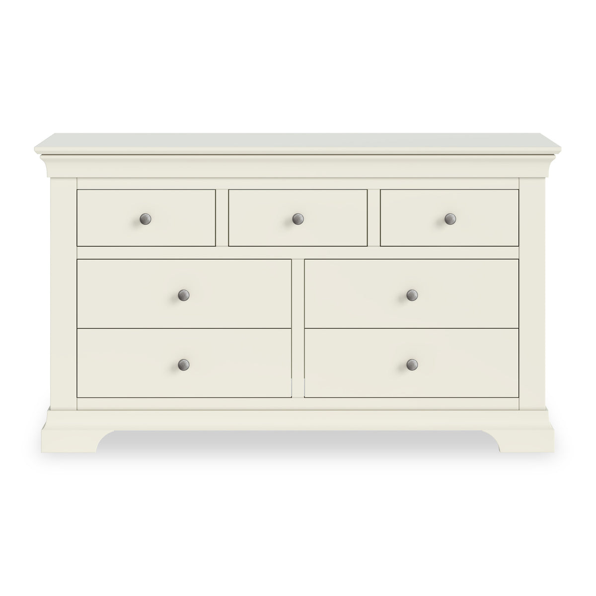 Colette Cream 3 Over 4 Chest Of Drawers from Roseland Furniture