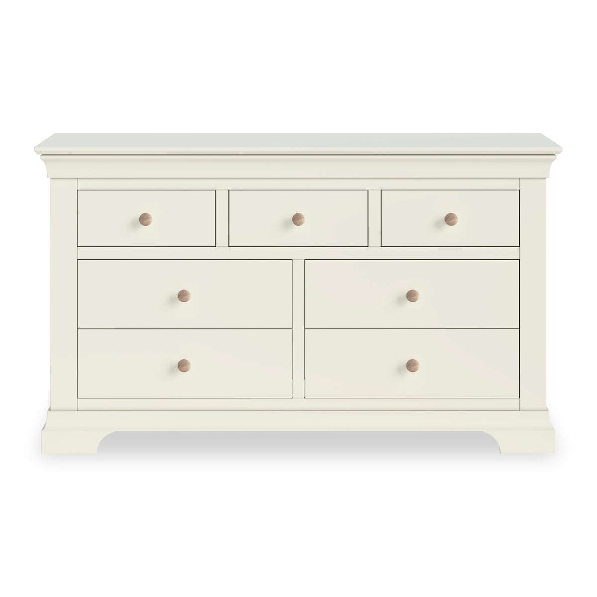 Colette Cream 3 Over 4 Chest Of Drawers from Roseland Furniture