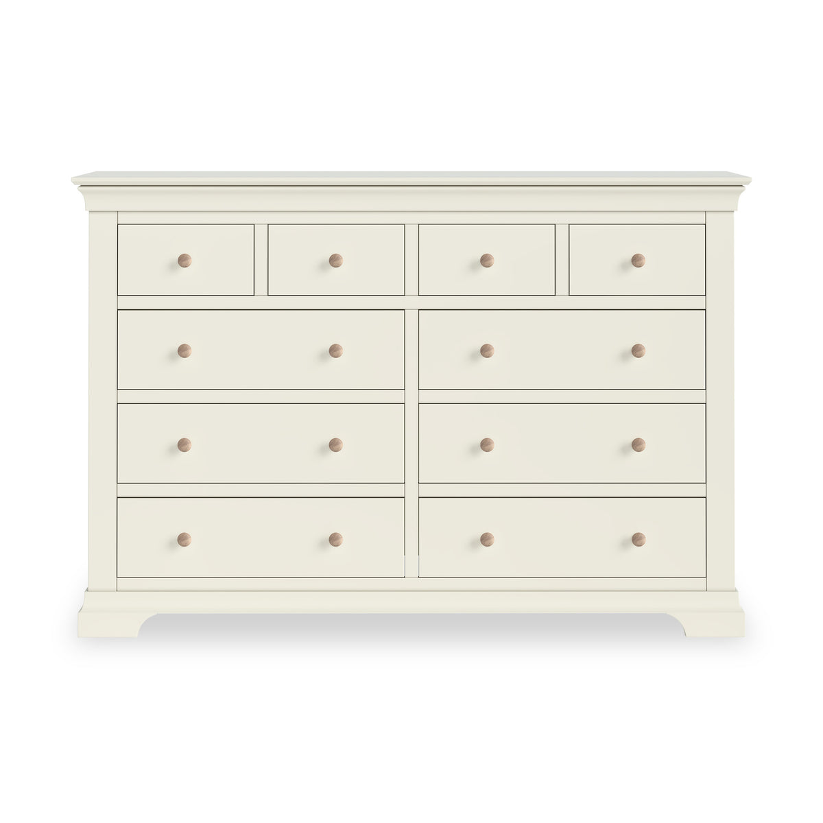 Colette Cream 4 Over 6 Chest Of Drawers from Roseland Furniture