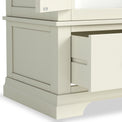 Colette Cream  Double Wardrobe Drawer from Roseland Furniture