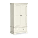 Colette Cream  Double Wardrobe Drawer from Roseland Furniture