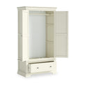 Colette Cream  Double Wardrobe Drawer from Roseland Furniture