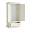 Colette Cream  Double Wardrobe Drawer from Roseland Furniture