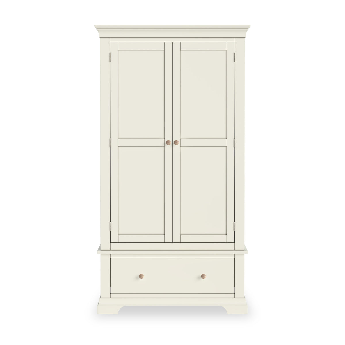 Colette Cream  Double Wardrobe Drawer from Roseland Furniture