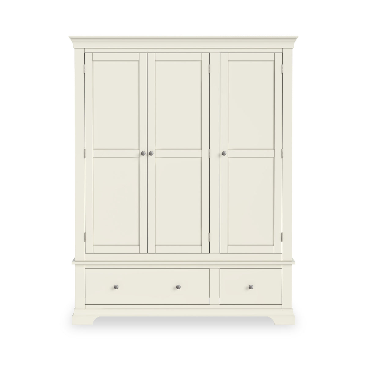 Colette Cream Triple Wardrobe Drawer from Roseland Furniture