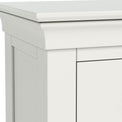 Colette Warm White 2 Over 3 Chest Of Drawers from Roseland Furniture