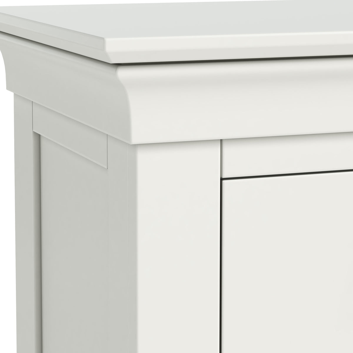 Colette Warm White 2 Over 3 Chest Of Drawers from Roseland Furniture