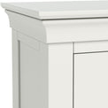 Colette Warm White 3 Over 4 Chest Of Drawers from Roseland Furniture