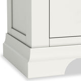 Colette Warm White 3 Over 4 Chest Of Drawers from Roseland Furniture