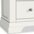 Colette Warm White 4 Over 6 Chest Of Drawers from Roseland Furniture