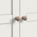 Colette Warm White Double Wardrobe Drawer from Roseland Furniture