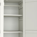 Colette Warm White Triple Wardrobe Drawer from Roseland Furniture