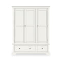 Colette Warm White Triple Wardrobe Drawer from Roseland Furniture